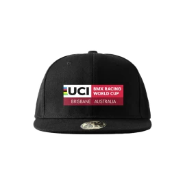 2024 UCI BMX World Cup Brisbane Snap-Back Cap Black