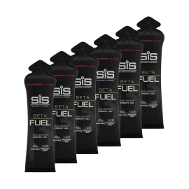 BETA FUEL Gels 60ml 6 Pack Strawberry Lime