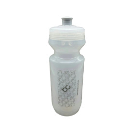 550ml Clear Water Bottle Black Logo