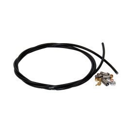 5Mm Black Hose Kit Inc. 90 & Straight Conn.