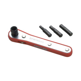 Mini Hex Ratchet Set - 4mm, 5mm, 6mm