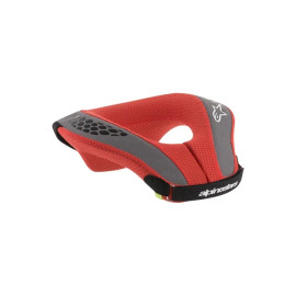 Youth Neck Roll Black-Red