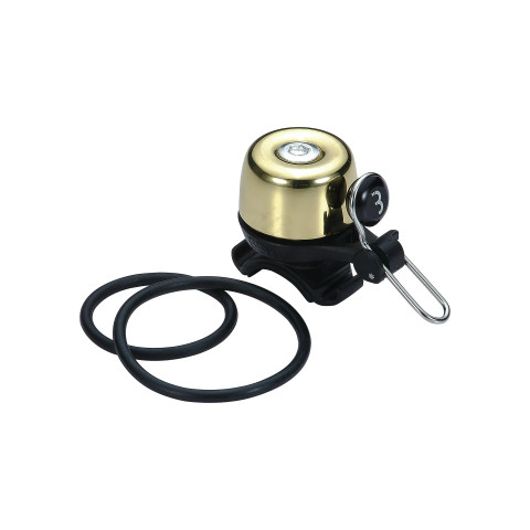 Bell Noisey Brass Gold W/Silver Rivet