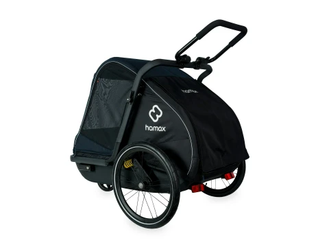 Pluto Dog Trailer Navy/Black Large