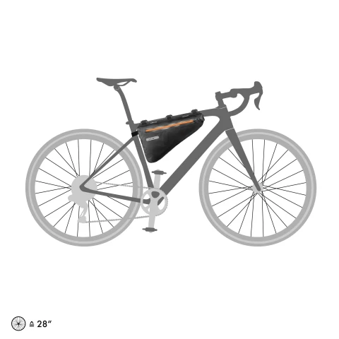 Frame-Pack 4L Frame Bag Matt Black