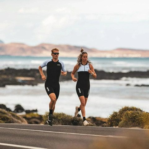 Lava Men's Long Distance Short Sleeve Trisuit
