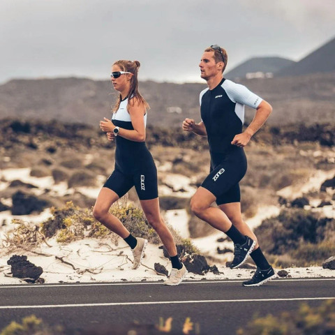 Lava Men's Long Distance Short Sleeve Trisuit