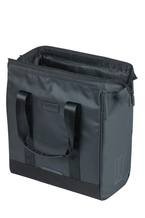 Grand Tarpaulin Bicycle Shopper 23 Litres Black