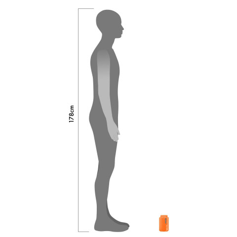 Ultra Lightweight Dry Bag PS10 3L Orange