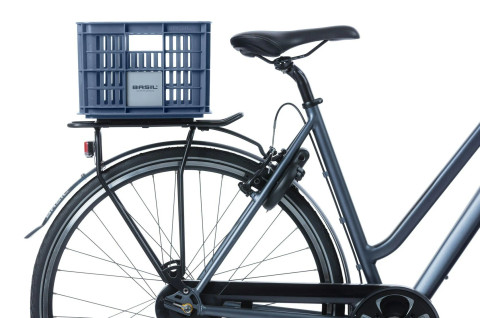 Bicycle Crate Small 17.5L Bluestone