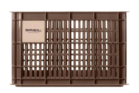 Bicycle Crate Medium 29.5L Chocolate Brown