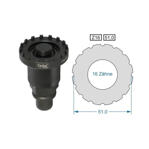 Snap in Tool Locknut Remover - Shimano EP8 / Steps 8000 / Steps 6100