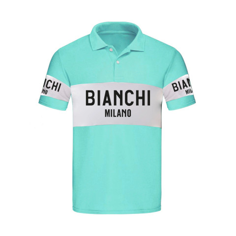 Bianchi Milano Retro Polo Shirt