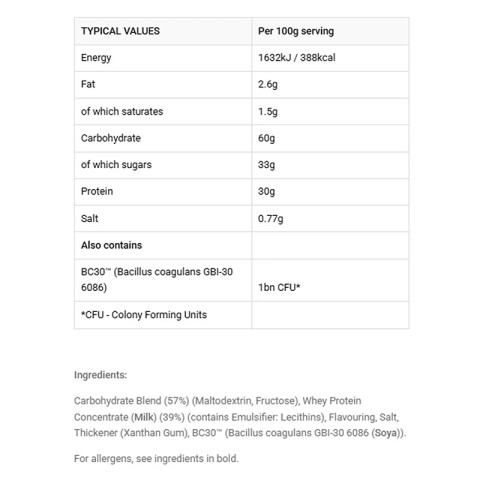 BETA Recovery Whey Powder 1.5 kg Vanilla