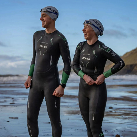 Vision Women's Wetsuit Black-Turquoise