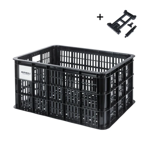 Bicycle Crate L MIK 40L Black