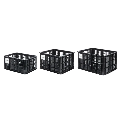 Bicycle Crate L MIK 40L Black