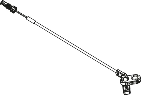 Wheel Speed Sensor Abs, 1,700 Mm (Bch3398_1700)