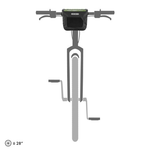 E-Glow Handlebar Bag Black