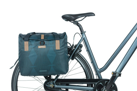 Elegance Bicycle Shopper Bag 20-26L Estate Blue