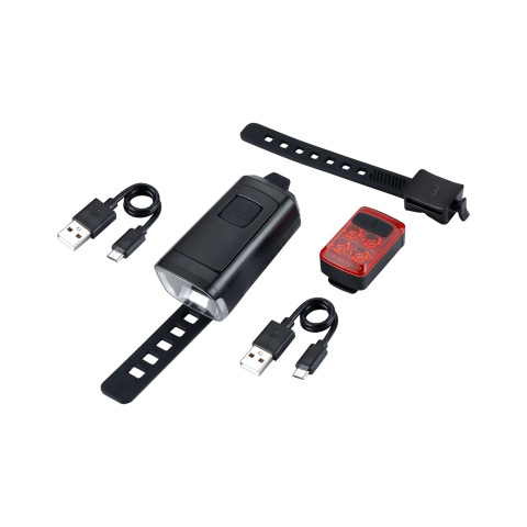Stud 50 Front Light + Slide Rear Light Combo