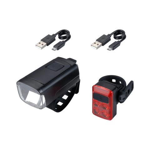 Stud 50 Front Light + Slide Rear Light Combo