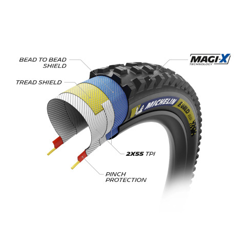 E-Wild Rear Racing Tyre