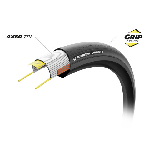 Lithion 4 Performance Tyre Black