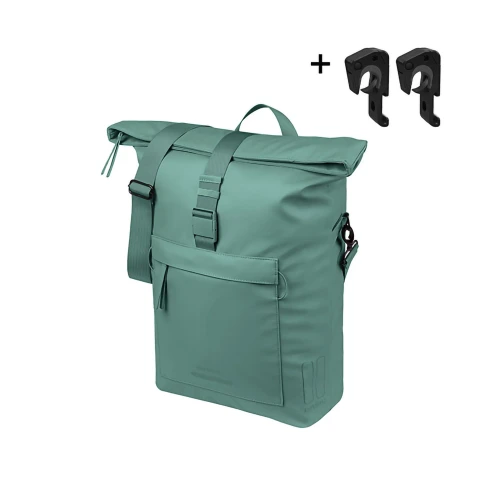 Brooklyn Shoulder Bag MIK 17L Silver Green