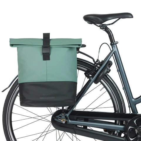 Cove Double Pannier Bag MIK 28-32L Silver Green Black