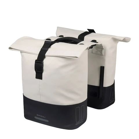 Cove Double Pannier Bag MIK 28-32L Off White Black