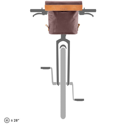 Barista Urban Handlebar Bag Ash Rose