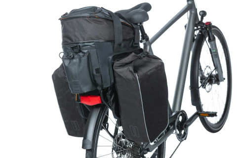 Miles Tarpaulin Trunkbag XL Pro 9-36 Litres Black/Orange