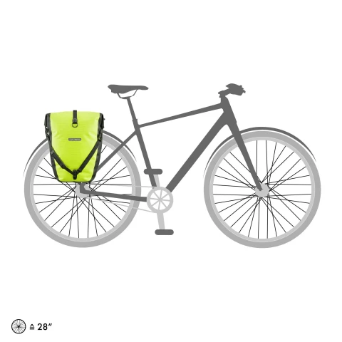 Back-Roller High Visibility Single Bag Neon Yellow