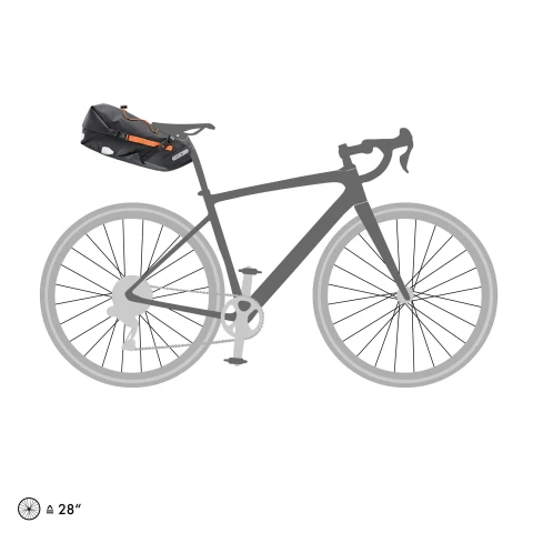 Seat-Pack 11L Saddle Bag Matt Black
