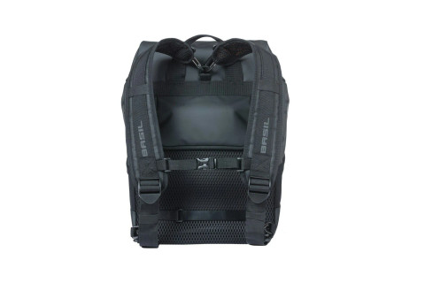Miles Tarpaulin Backpack Black 17L