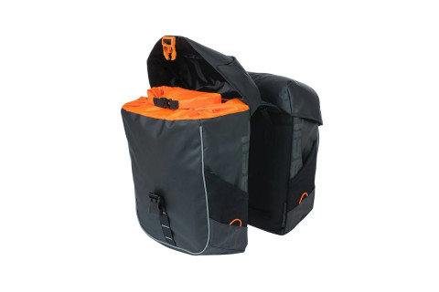 Miles Tarpaulin Double Bag Black Orange 34L