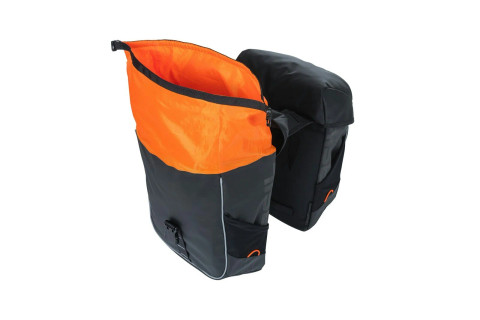 Miles Tarpaulin Double Bag Black Orange 34L