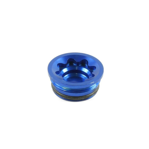 E4 Small Bore Cap Blue