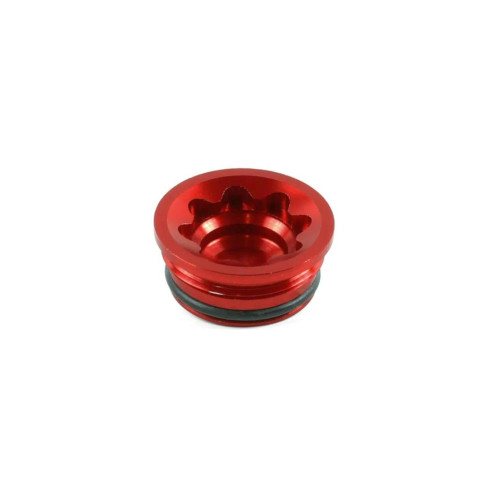 E4 Small Bore Cap Red