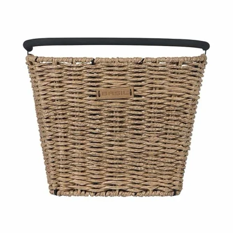 Bremen Rattan Look Bicycle Front Basket Brown KF