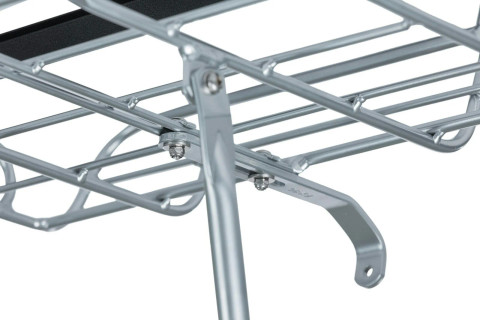 Portland Bicycle Front Basket 25 Litres Chrome