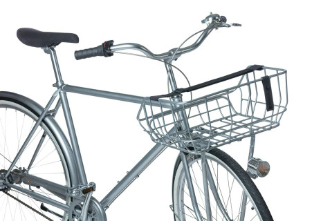 Portland Bicycle Front Basket 25 Litres Chrome