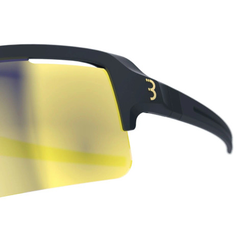 Fuse Sportglasses Matt Black Pc MLC Gold