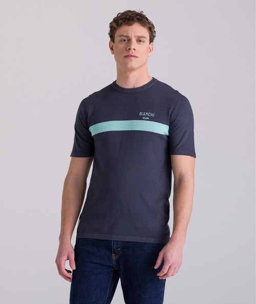 [SMS B T CLASSIC-GY-3XL] SMS BIANCHI CLASSIC T-SHIRT GREY 3XLarge