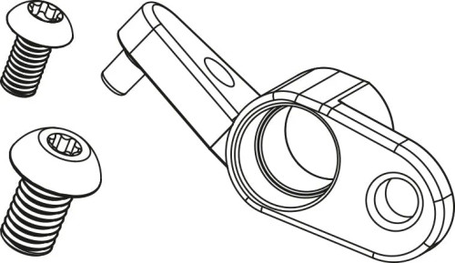 Mounting Kit Abs Adapter For Speed Sensor, Pm7 180 Mm (BAS33YY)