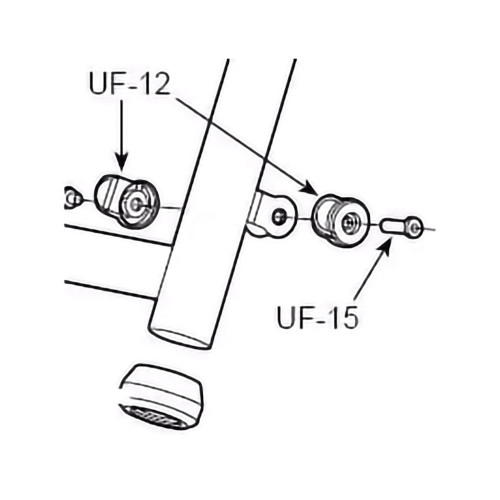 Pivot Bolt Set (Short)