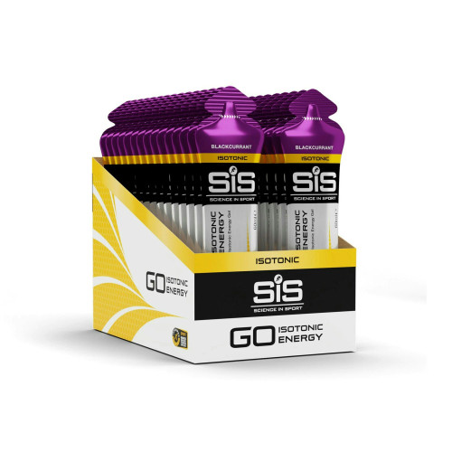 GO Plus Isotonic Energy Gels 60ml 30 Pack Blackcurrant (SD)