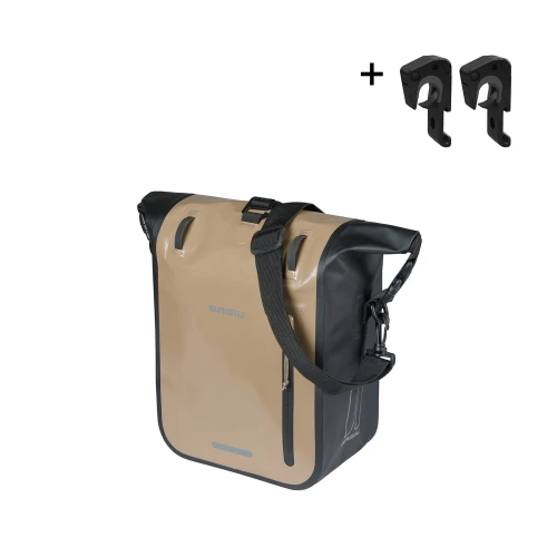 Rivo Medium Single Bag Tarpaulin MIK 12-15L Sand Black