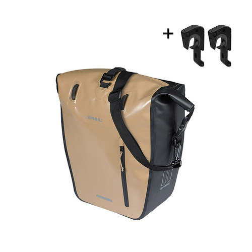 Rivo Large Single Bag Tarpaulin MIK 25-31L Sand Black